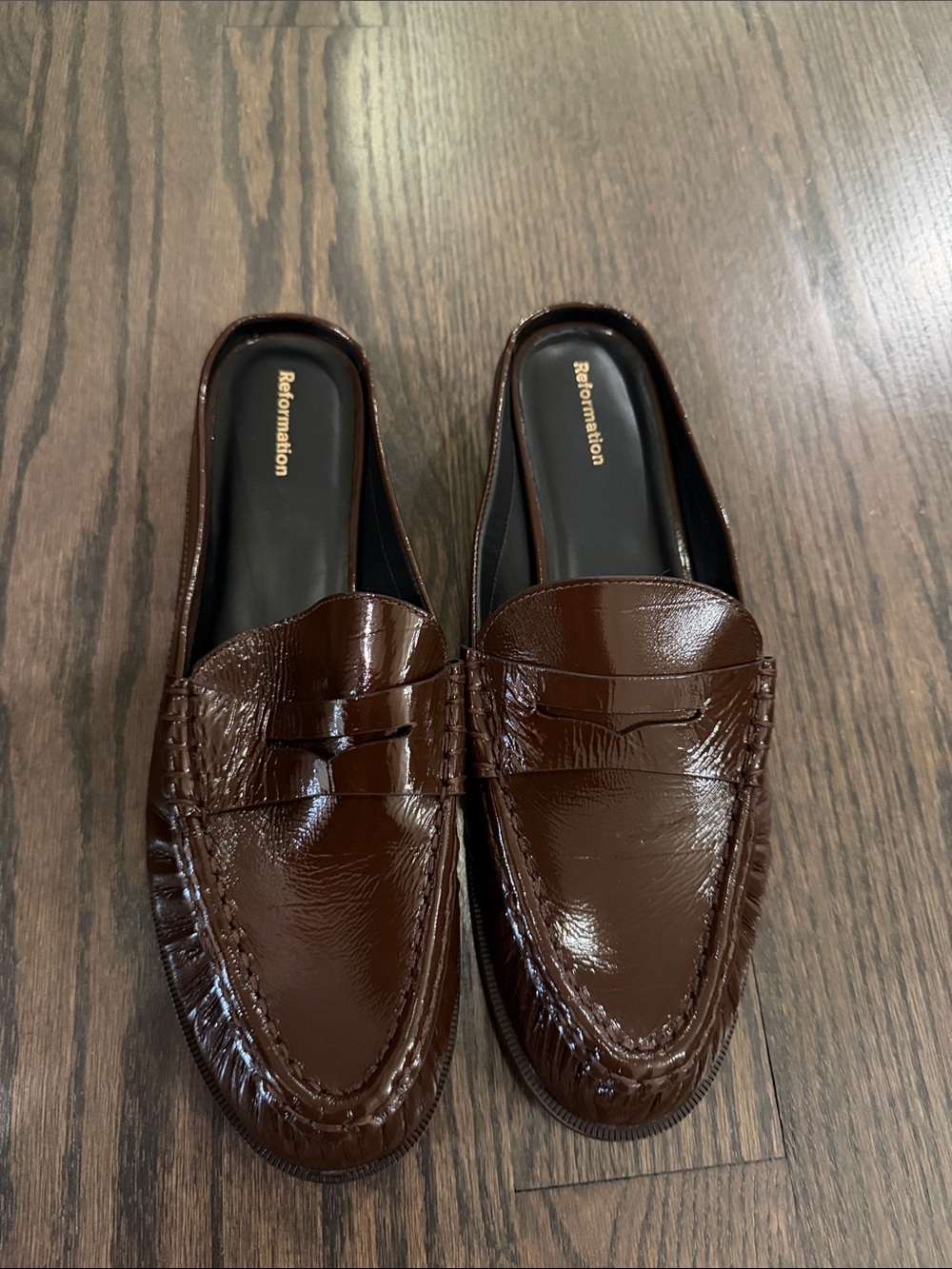 Reformation Francine loafer mule 8.5 - Picture 5 of 7